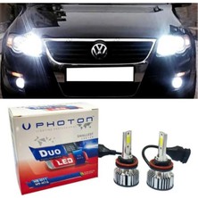 Özgürce Passat B6 LED Xenon Uzun Far Ampul H7 Duo Beyaz Renk