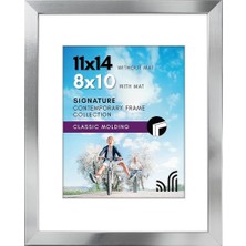 Astera Gümüş 28X35 cm Parlak Cam Çerçeve