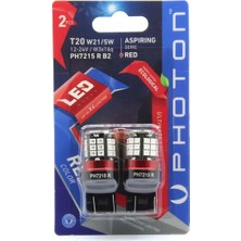 Özgürce T20 21-5W Kırmızı LED Stop Ampulü, Yüksek Performanslı ve Dayanıklı