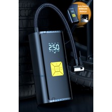 Özgürce Taşınabilir Profesyonel Hava Pompası, Lastik Şişirme ve Kompresör