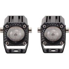 Özgürce Off-Road Sis Lambası 3.5cm Beyaz-Sarı 10W 12-80V Set