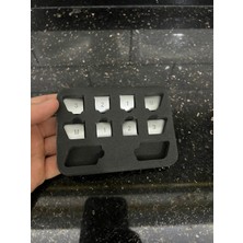 Özgürce Krom Kaplama 6 Parça Mercedes 123M Koltuk Hafıza Tuşu W212 W207 W117 W176