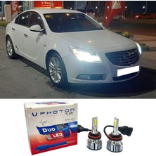 Özgürce Yüksek Parlaklık LED Xenon Sis Far Ampulü H10 Duo Beyaz 2008-2017