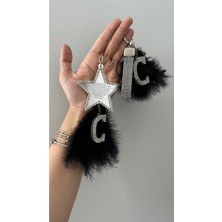 Özgürce Siyah Tüylü Dikiz Aynası ve Anahtarlık Seti, Şık ve Kullanışlı Tasarım