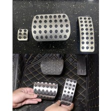 Özgürce Yüksek Performanslı Paslanmaz Çelik Pedal Seti, Modern ve Şık Tasarım