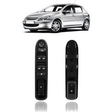 Özgürce Sol Uyumlu Cam Açma Düğmesi Anahtarı Peugeot 307 2001-2008