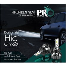 Özgürce Yüksek Parlaklıklı 32W LED Xenon Pro Seri H7 Otomobil Farı