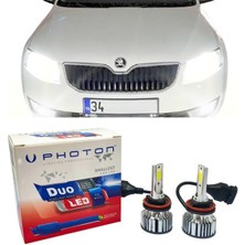 Özgürce Yüksek Parlaklık Beyaz LED Xenon Kısa Far Ampulü H7 Duo 2013-2017