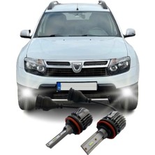 Özgürce Dacia Duster Uyumu LED Sis Farı Ampulü H11 H16 Photon Zero