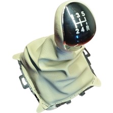 Özgürce Siyah Şema Bej Vites Körüğü ve Topuzu Ford Fiesta 2008-2012