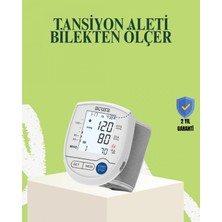 Marsilyan Bilekten Dijital Tansiyon Aleti Hem Pilli Hem Şarjlı Hafızalı