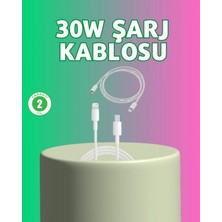 Marsilyan Orijinal Kalite 30W Type-C Lightning Hızlı Şarj Kablosu – 1.2m Dayanıklı