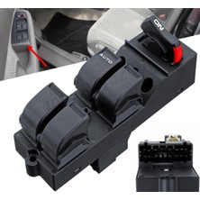 Özgürce Sol Dörtlü Cam Açma Düğmesi, 1996-2000 Honda Civic Uyumlu