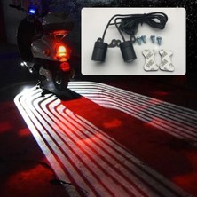 Özgürce Motosiklet ve Araba Için LED Projeksiyon Melek Kanatları Işık Seti