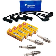 Özgürce Hyundai Accent Milenyum Bujı ve Bujı Kablosu Takım 2000-2002