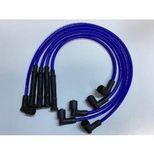 Özgürce Mavi Silikon Performans Buji Kablosu 316 E36 1.6 8V 90-93 M40B16 Uyumlu