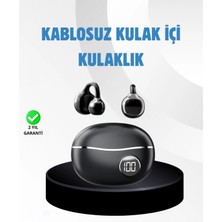 Marsilyan Açık Kulak Kablosuz Bluetooth Kulaklık – Konforlu Tasarım ve Uzun Süreli Kullanım