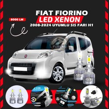 Özgürce Yüksek Performanslı Sis Farı Seti, H1 Xenon Led, Fiat Fiorino 2008-2024