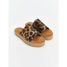 Lc Waikiki Yeni Sezon Leopar Desenli Kadın Terlik
