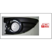 Özgürce Sol Sis Farı Kapağı Çerçevesi Renault Fluence 2010+, Krom, Vanpres 01-485G
