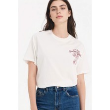 DeFacto Oversize Baskılı Tişört G5906AX26SP