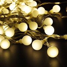 Storemax Sna Top LED Işık 5 Metre Boncuk LED Sabit Yanan Dekoratif LED Işık Gün Işığı