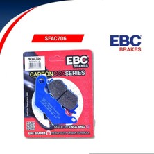 Özgürce X-Max 300 Abs Arka Fren Balatası SFAC706 Karbon Balata