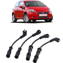 Özgürce Fiat Grande Punto 1.4 8 Valve Motorlar Için 4'lü Buji Kablo Takımı