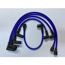 Özgürce Mavi Silikon Performans Buji Kablosu, Fiat Tempra S, Sx, Slx, Sw, Ak 1.4-1.68V, 88-99KARBÜRATÖR, 4cc, 8.5mm