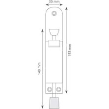 Storemax Basmalı Kapı Stoperi