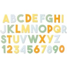 Storemax Bigz Xl Zımba Şablonu 664385 Tootle Klozet Alfabe, Çok Renkli, Tek Beden