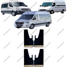 Özgürce Mercedes Sprinter 4'lü Krom Paçalık ve Tozluk Seti MRC0SX001