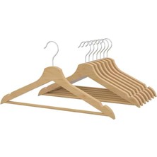 Storemax Bumerang Ahşap Askı, Doğal (302.385.43) (Doğal)