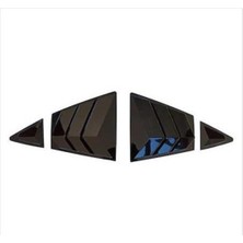 Özgürce Toyota Corolla 2019 Arka Kelebek Cam Kaplama - Piano Black