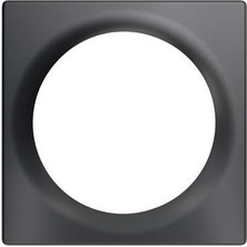 Storemax Fıbaro Walli Cover Plate/walli Cihazlar Için Yüksek Kaliteli Tek Kapak Plakası, Antrasit, FG-WX-PP-0001-8