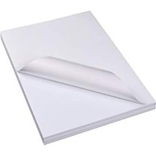 Storemax 100 Adet A4 Yapışkanlı  Kağıt Etiket ve Laser Mat Yüzey