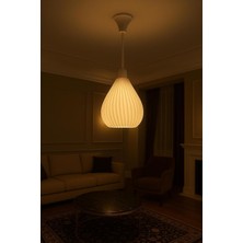 Storemax Modern Spiral Tasarım Sarkıt Avize – Dekoratif Tavan Lambası, Şık ve Dayanıklı Aydınlatma, Salon Yatak Odası, Mutfak, Ofis ve Iş Yerleri ile Her Odaya Uyumlu