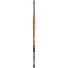 Storemax Radiant 6500 Filbert Serisi Premium Altın Sentetik Fırçalar, Akrilik, Yağlı Boya ve Için, 6'lı Set (Boyutlar: 2, 4, 6, 8, 10, 12)