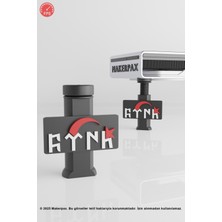 Makerpax Göktürk Yazılı Ayarlanabilir Ekran Kartı Tutucu - Ekran Kartı Destek Aparatı