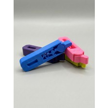 Modelerman Design Click Switch Stick Fidget - Yerden Tasarlanmış 3D Oyun Aracı (4 Adet)