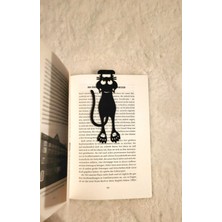 Modelerman Design Kedi Şeklinde Kitap Ayracı - 3D Baskı
