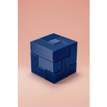 Modelerman Design 7 Parça Küp Bulmaca - Eğlenceli Zeka Oyunu