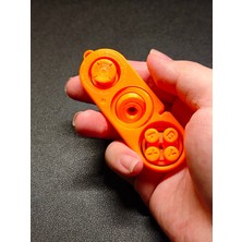 Modelerman Design Üçü Bir Arada Fidget Oyuncağı - Stres Rahatlatıcı