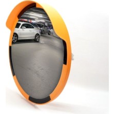 Özgürce Yol Güvenliği Için 60 cm Sarı-Siyah Tümsek Otopark Aynası