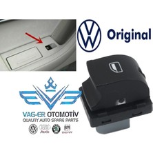 Özgürce Arka Sağ Cam Açma Kapama Düğmesi Audi A6 2005-2011 4F0959855A