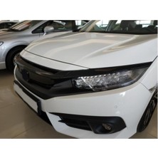 Özgürce Ön Panjur Kaplama Piyano Black Uyumlu Honda Civic Fc5 2016-2020