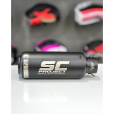 Özgürce Universal Motosiklet Egzoz Tüp, Siyah, Yüksek Performans, Hafif ve Dayanıklı