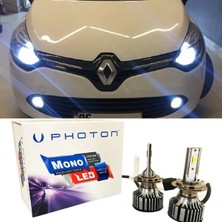 Özgürce Renault Clio 4 H7 Mono LED Xenon Kısa Far Ampulü Beyaz Yeni Seri