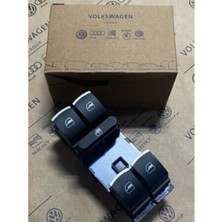 Özgürce Ön Sol Cam Açma Düğmesi, Golf 5 Plus 2006-2009, 5K4959857