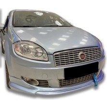 Özgürce Fiat Linea 2007-2012 Mat Siyah Ön Ek Plastik Ön Karlık Uyumlu